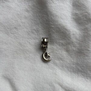 Pandora Silver Moon and Star Charm